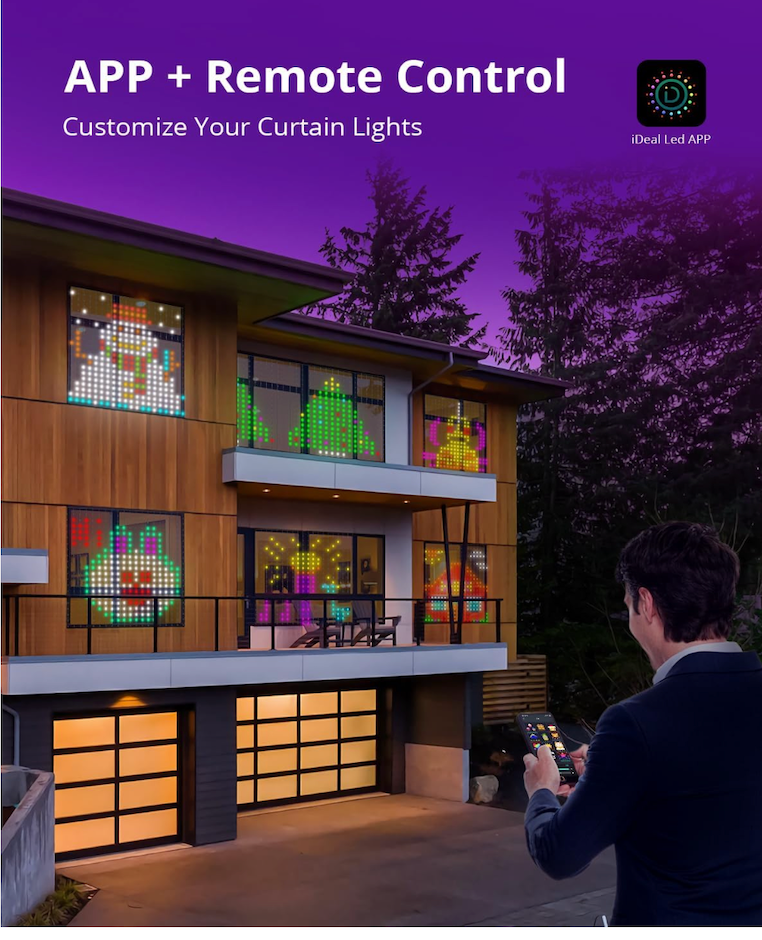 Smart LED Lights with App Control.